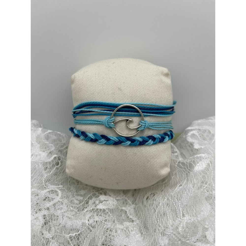 Waves friendship Style Bracelets 3-Piece Set